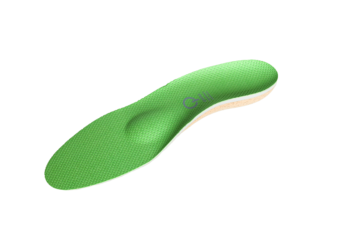 Orthopädische Bettungseinlage nach den Anforderungen des Kunden gefertigt