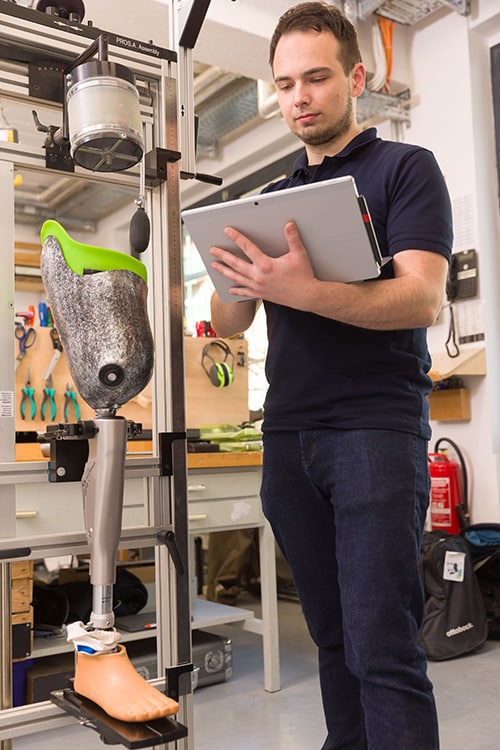 Digitale Technik im Prothesenbau bei Sanitätshaus Quarg